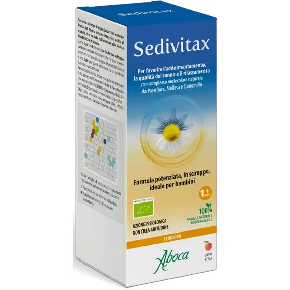 Aboca Sedivitax Integratore per il Sonno dei Bambini 220 G Sciroppo | Acquista Online su Farmaclick