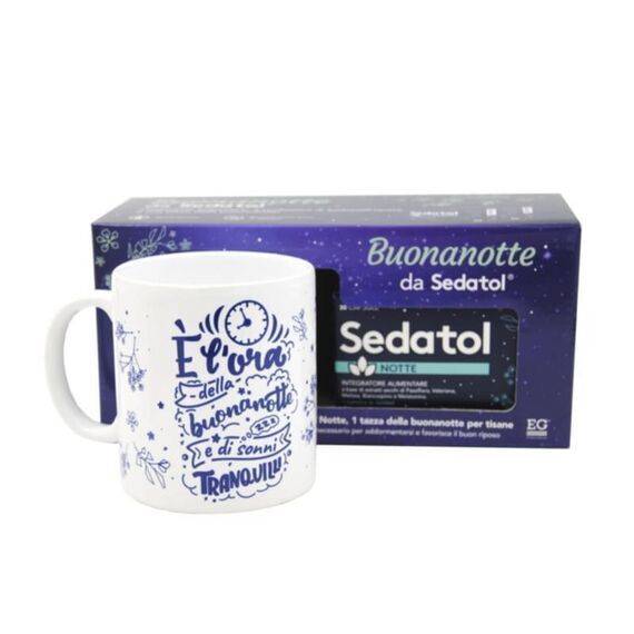Sedatol Cofanetto Buonanotte Integratore Alimentare 2 Confezioni da 30 Capsule + 1 Tazza in Omaggio | Acquista Online su Farmaclick