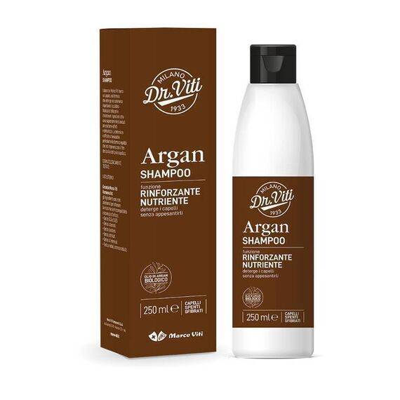 Dr Viti Shampoo con Olio Biologico di Argan Nutriente Rinforzante 250 Ml | Acquista Online su Farmaclick