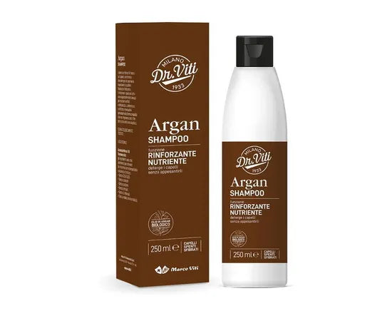 Dr Viti Shampoo Con Olio Biologico Di Argan Nutriente Rinforzante 250 Ml