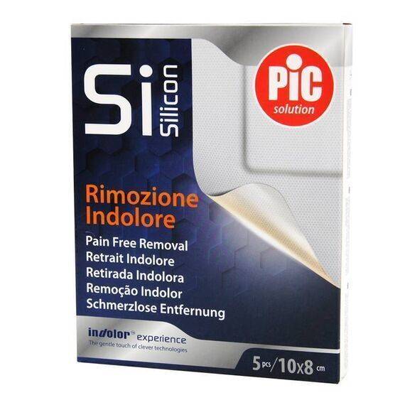 Pic Si Silicon Cerotto 5 Pezzi / 10 X 8cm | Acquista Online su Farmaclick