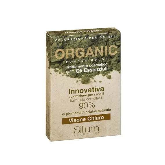 Silium Organic Colorazione Naturale per Capelli Visone Chiaro | Acquista Online su Farmaclick