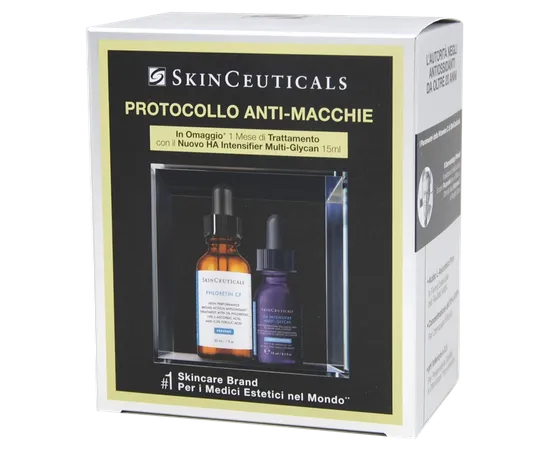 SkinCeuticals Anti-Flecken-Protokoll-Set CF 30 ml HA Intensifier Multi-Glycan 15 ml