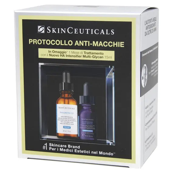 Skinceuticals Cofanetto Protocollo Anti Macchie Cf 30 Ml Ha Intensifier Multi-glycan 15 Ml | Acquista Online su Farmaclick