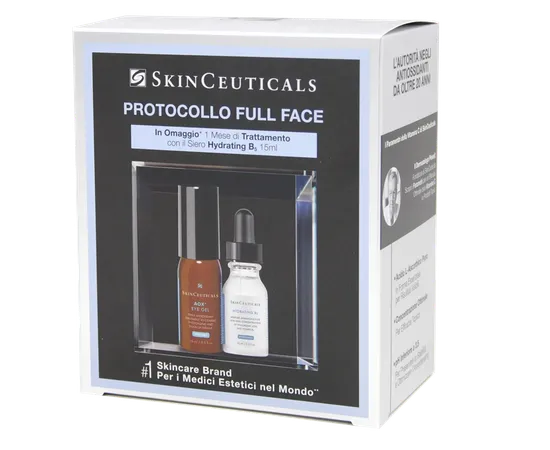 SkinCeuticals Cofanetto protocollo Full Face AOX  Eye gel 15 ml Hydrating B5 15 ml