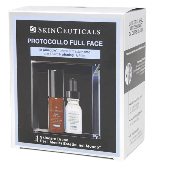 Skinceuticals Cofanetto Protocollo Full Face Aox Eye Gel 15 Ml Hydrating B5 15 Ml | Acquista Online su Farmaclick