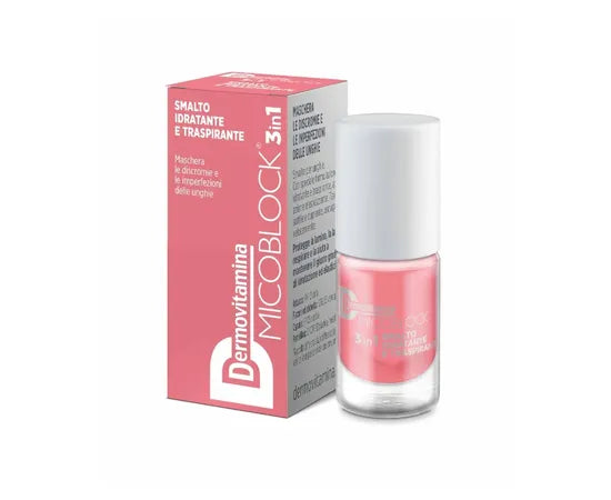 Dermovitamina Micoblock 3 In 1 Feuchtigkeitsspendender und atmungsaktiver Nagellack 5 ml