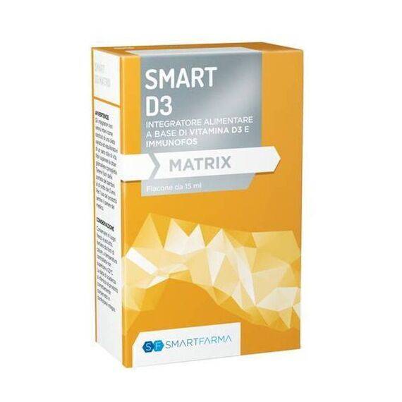 Smart D3 Matrix Integratore Alimentare di Vitamina D 15 Ml Gusto Vaniglia | Acquista Online su Farmaclick