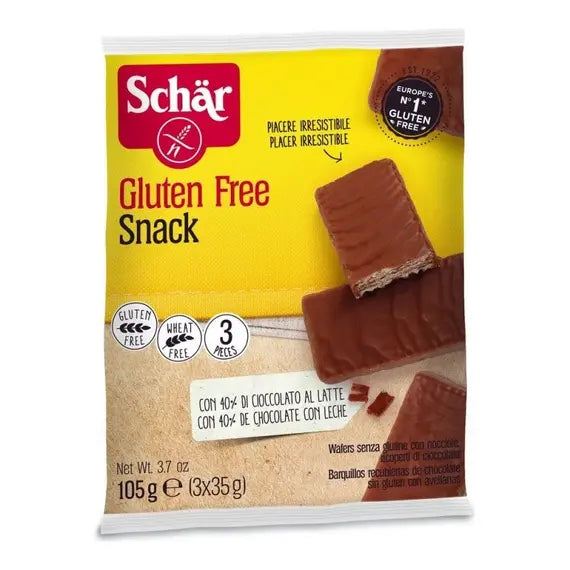 Schar Snack Alle Nocciole 105 G (3x35 G) | Acquista Online su Farmaclick