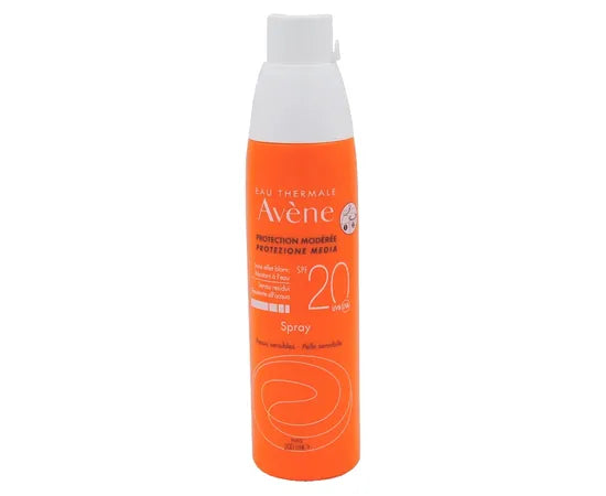 Avene Spray Solare Protezione Spf 20  Pelle Sensibile 200 Ml