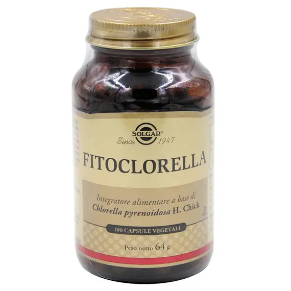 Solgar Fitoclorella Integratore Alimentare 100 Capsule Vegetali | Acquista Online su Farmaclick