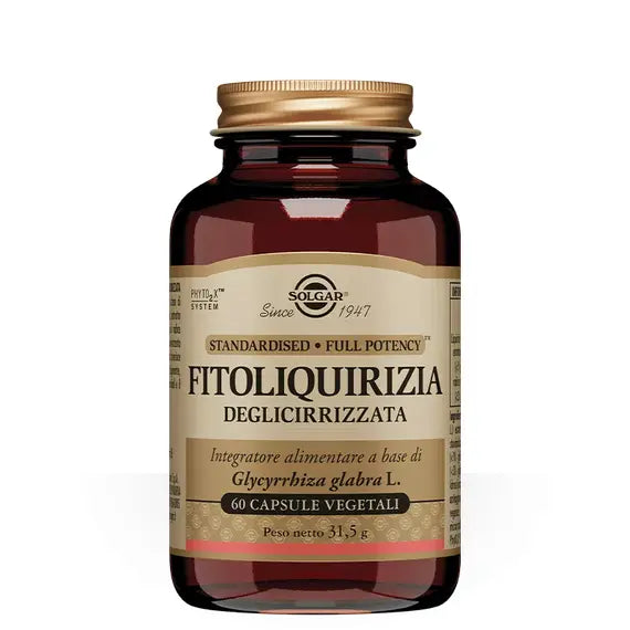 Solgar Fitoliquirizia Deglicirizzata Integratore Alimentare 60 Capsule | Acquista Online su Farmaclick