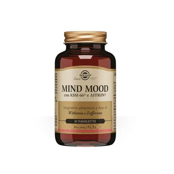 Solgar Mind Mood Integratore per Benessere Mentale 30 Tavolette | Acquista Online su Farmaclick