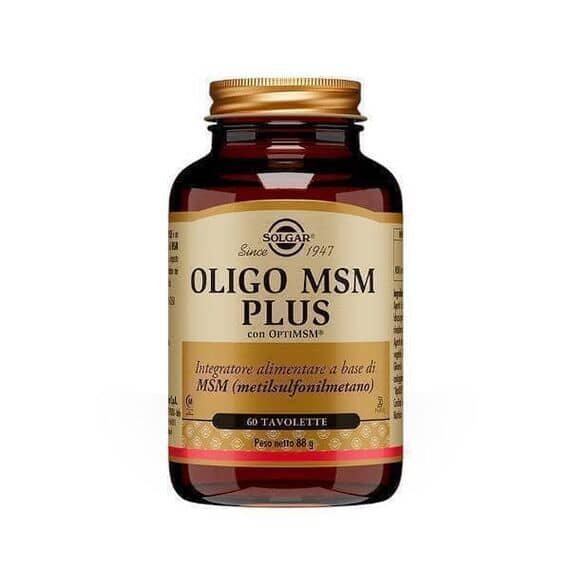 Solgar Oligo Msm Plus Integratore Alimentare 60 Tavolette | Acquista Online su Farmaclick