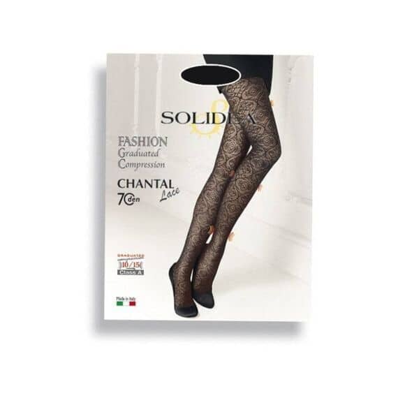 Solidea Collant a Compressione Graduata Chantal 70 Lace Nero Taglia 03 / M-l | Acquista Online su Farmaclick