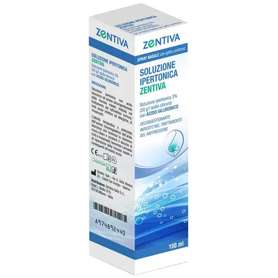 Soluzione Ipertonica Zentiva Spray Nasale 100 Ml | Acquista Online su Farmaclick