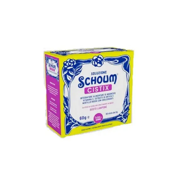 Soluzione Schoum Linea Benessere Cistix Gusto Lampone 30 Stick | Acquista Online su Farmaclick
