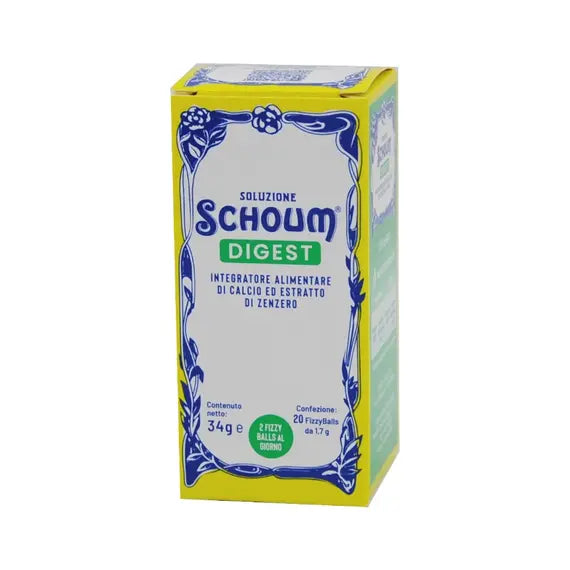 Soluzione Schoum Linea Benessere Digest 20 Fizzy Balls | Acquista Online su Farmaclick