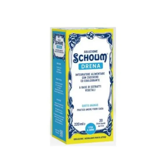 Soluzione Schoum Linea Benessere Drena 20 Stick | Acquista Online su Farmaclick