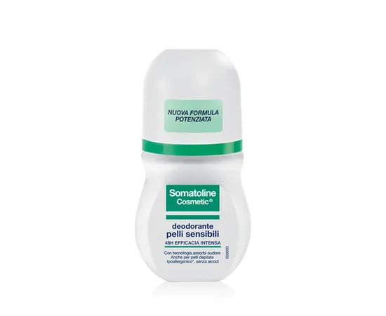 Somatoline Cosmetic Deodorant Empfindliche Haut Roll On 50 ml
