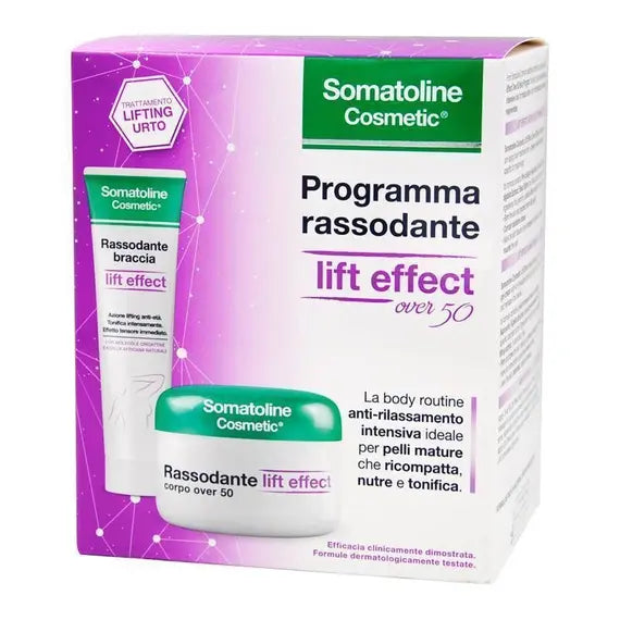 Somatoline Cosmetic Programma Rassodante Lift Effect Over 50 Rassodante Braccia 100 Ml e Rassodante Corpo 300 Ml | Acquista Online su Farmaclick