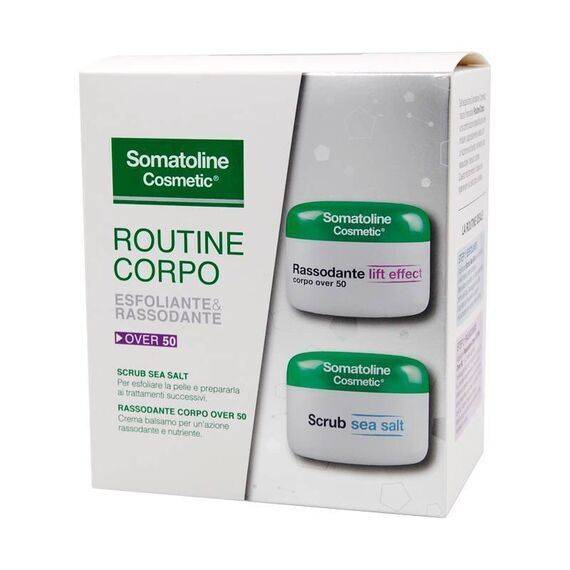 Somatoline Cosmetic Routine Corpo Over 50 Esfoliante 350 G Rassodante 300 Ml | Acquista Online su Farmaclick