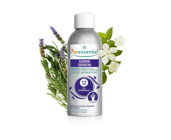 Puressentiel Serene Slumber Aromatisches Duschgel mit ätherischen Ölen 100 ml