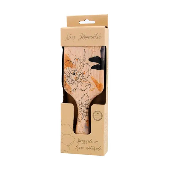 Beautytime New Romantic Spazzola Magnum Black Flower in Legno Naturale | Acquista Online su Farmaclick