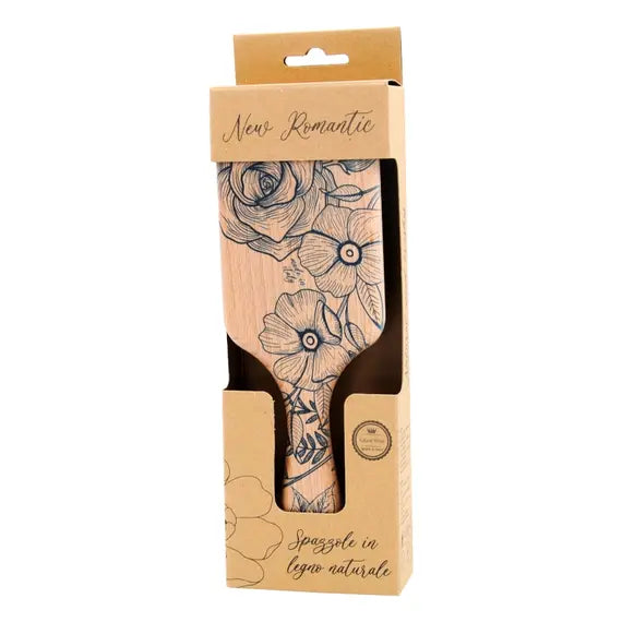 Beautytime New Romantic Spazzola Magnum Blue Rose in Legno Naturale | Acquista Online su Farmaclick