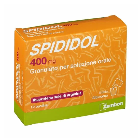 Spididol Granulato Gusto Albicocca 12 Bustine da 400 Ml | Acquista Online su Farmaclick