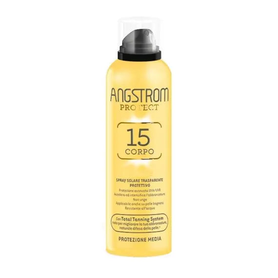 Angstrom Protect Spray Solare Trasparente Protettivo Spf 15 150 Ml | Acquista Online su Farmaclick