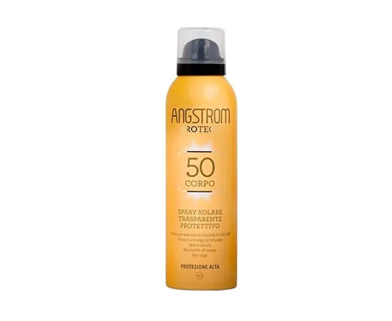 Angstrom Protect Spray Solare Trasparente Protettivo Corpo Spf50 150 Ml