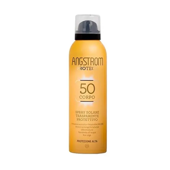Angstrom Protect Spray Solare Trasparente Protettivo Corpo Spf50 150 Ml | Acquista Online su Farmaclick