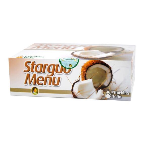 Starguo Menu Cocco Preparato in Polvere per la Perdita di Peso 16 Bustine | Acquista Online su Farmaclick
