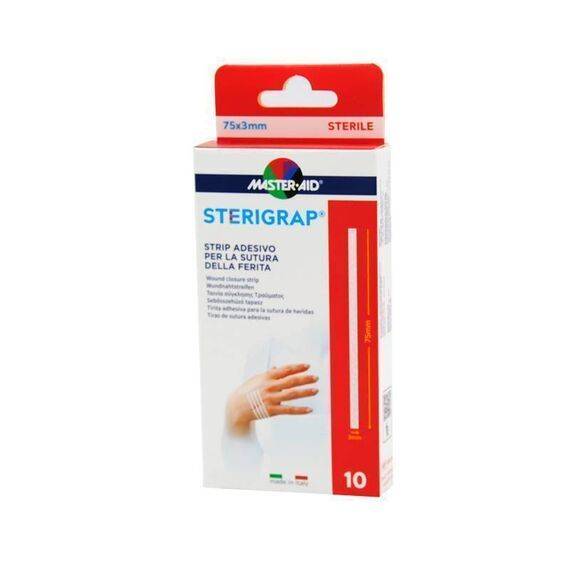 Master Aid Strip Adesivo per la Sutura della Ferita 7,5 Cm X 3 Mm | Acquista Online su Farmaclick