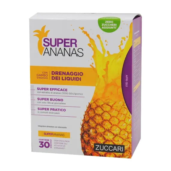 Zuccari Super Ananas Integratore Alimentare 30 Stick-pack | Acquista Online su Farmaclick