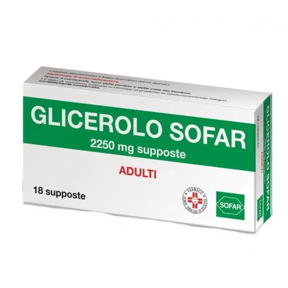 Supposte Glicerolo Sofar Adulti 2250 Mg | Acquista Online su Farmaclick