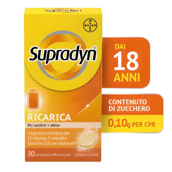 Supradyn Ricarica 30 Compresse Effervescenti Integratore Multivitaminico | Acquista Online su Farmaclick