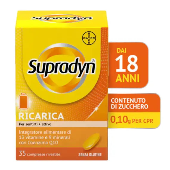Supradyn Ricarica Integratore Mulitivitaminico 35 Compresse Rivestite | Acquista Online su Farmaclick