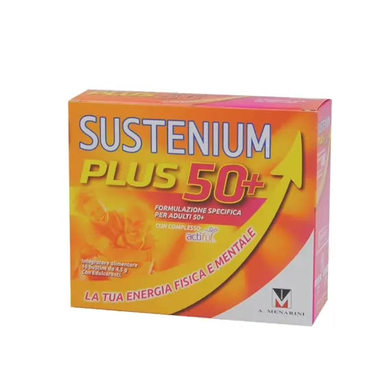 Sustenium Plus 50+ Integratore Alimentare per il Tono Ed Energia 16 Bustine | Acquista Online su Farmaclick