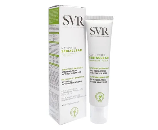 SVR Sebiaclear Mat Pores Mattierende, Talgregulierende Porenverfeinernde Pflege 40 ml