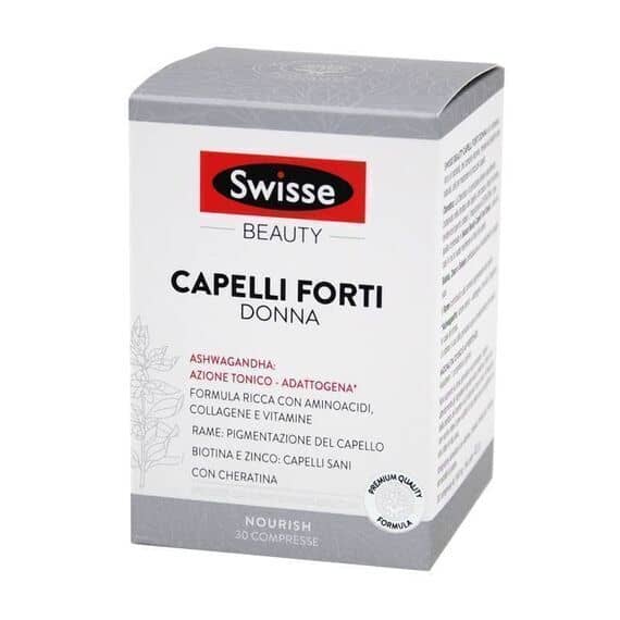 Swisse Beauty Capelli Forti Donna 30 Compresse | Acquista Online su Farmaclick
