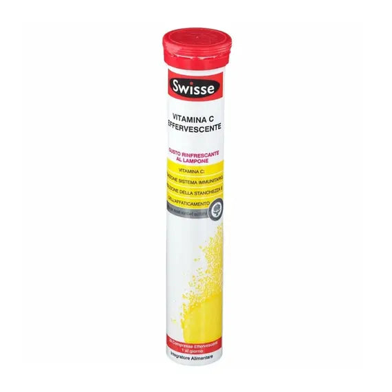 Swisse Vitamina C 20 Compresse Effervescenti Gusto Lampone | Acquista Online su Farmaclick