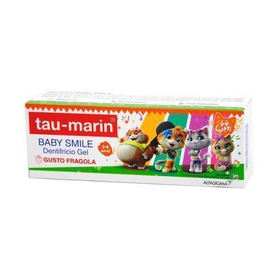 Tau Marin Baby Smile Dentifricio Gel 2-6 Anni 50 Ml Gusto Fragola | Acquista Online su Farmaclick