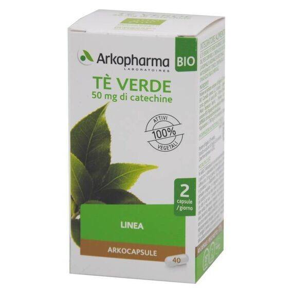 Arkopharma Te Verde Bio Integratore Brucia Grassi 40 Arkocapsule | Acquista Online su Farmaclick