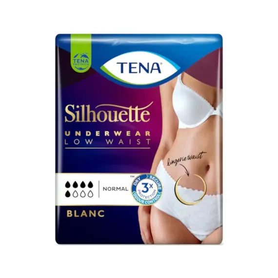 Tena Silhouette Blanc Vita Bassa 6 Pezzi Flusso Normale Taglia M | Acquista Online su Farmaclick