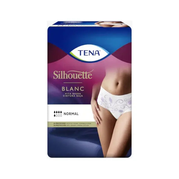 Tena Silhouette Blanc Vita Bassa 5 Pezzi Flusso Normale Taglia L | Acquista Online su Farmaclick