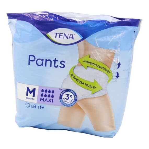 Tena Pants Maxi Taglia Medium 8 Pannoloni Assorbenti | Acquista Online su Farmaclick