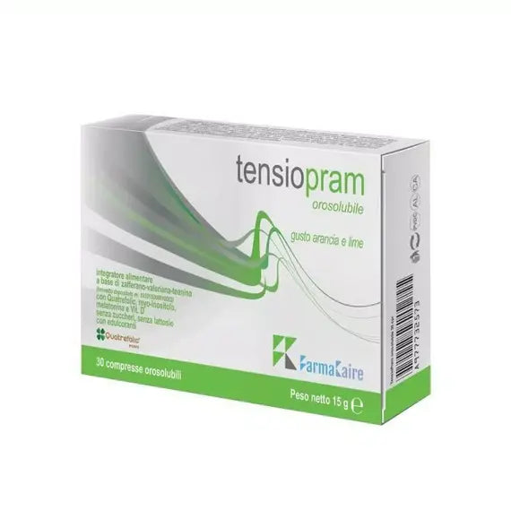 Tensiopram Orosolubile 30 Compresse Masticabili Gusto Arancia e Lime | Acquista Online su Farmaclick