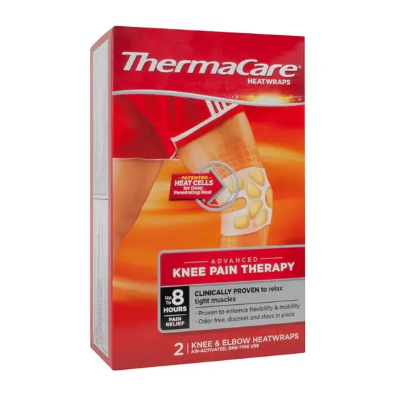 Thermacare Fascia per il Dolore Al Ginocchio 2 Pezzi | Acquista Online su Farmaclick